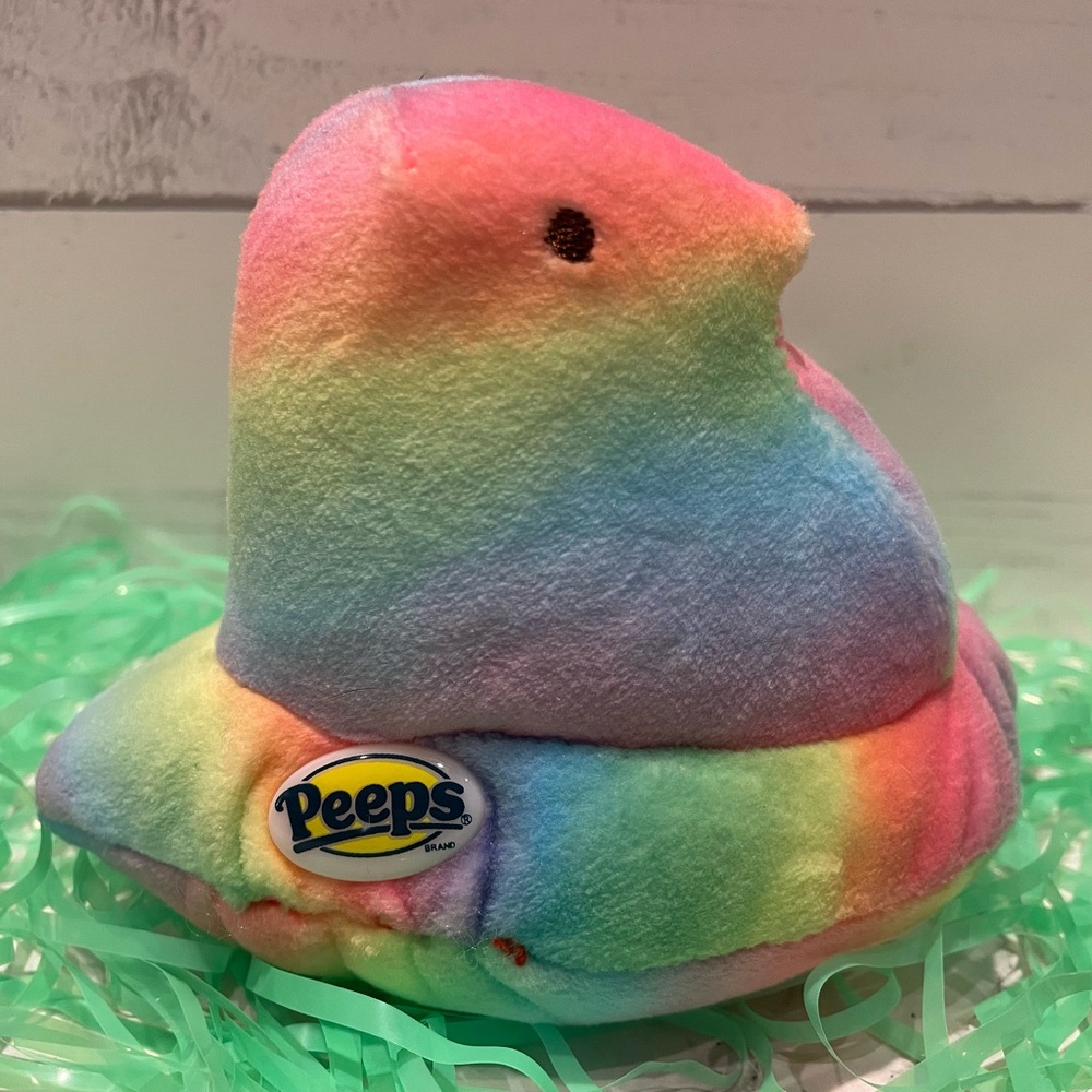 Peeps Plush Rainbow Chick